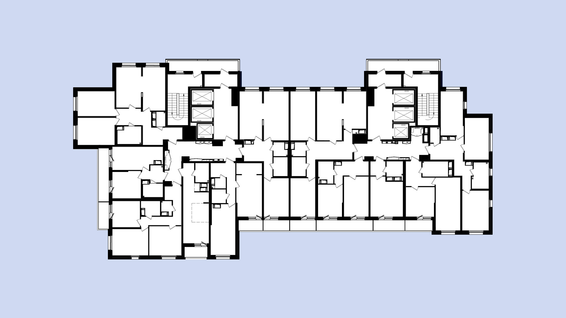 Планировка этажа